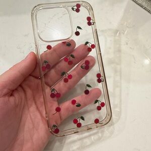 Cherry iPhone 14 Pro case